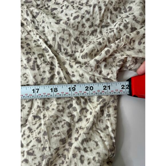 Rails Size XL Cotton Mini Clarissa Dress Watercolor Cheetah - Picture 16 of 16